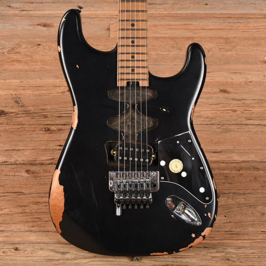 EVH Frankenstein Relic Black Electric Guitars
