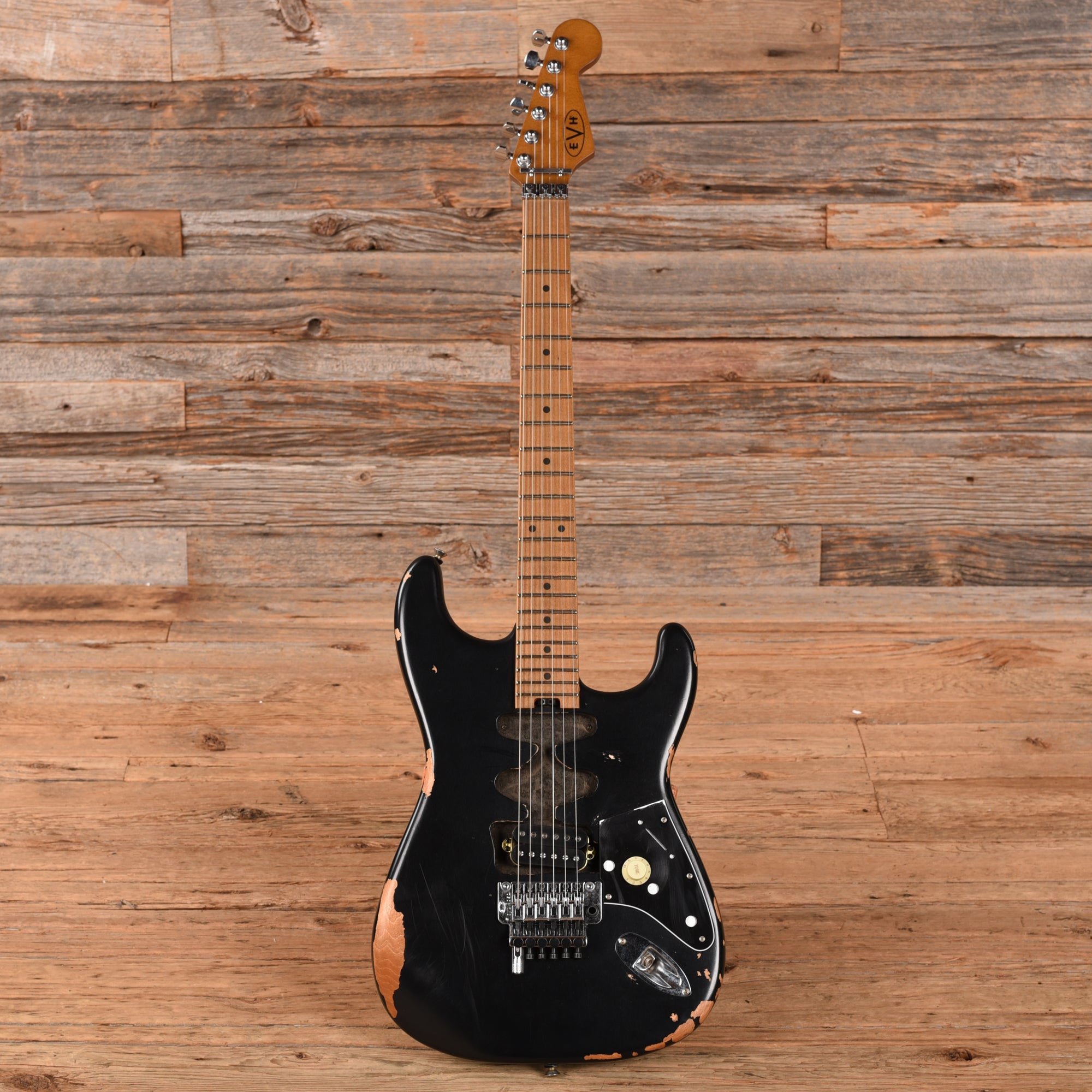 EVH Frankenstein Relic Black Electric Guitars