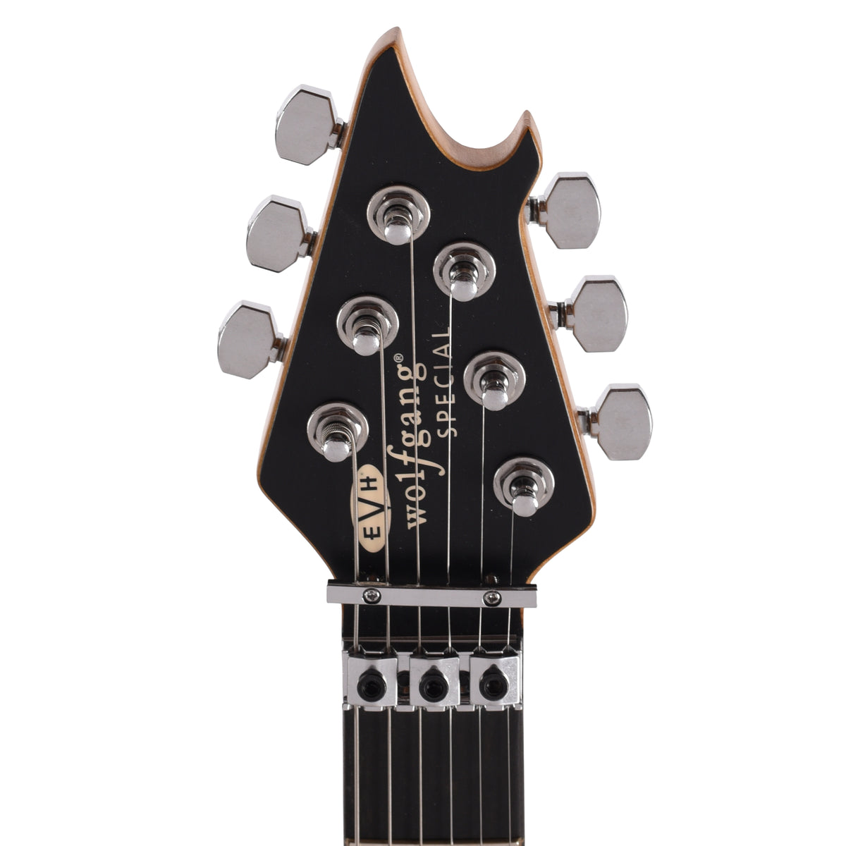 EVH Limited Edition Wolfgang Special Striped Series Distressed Ivory Electric Guitars