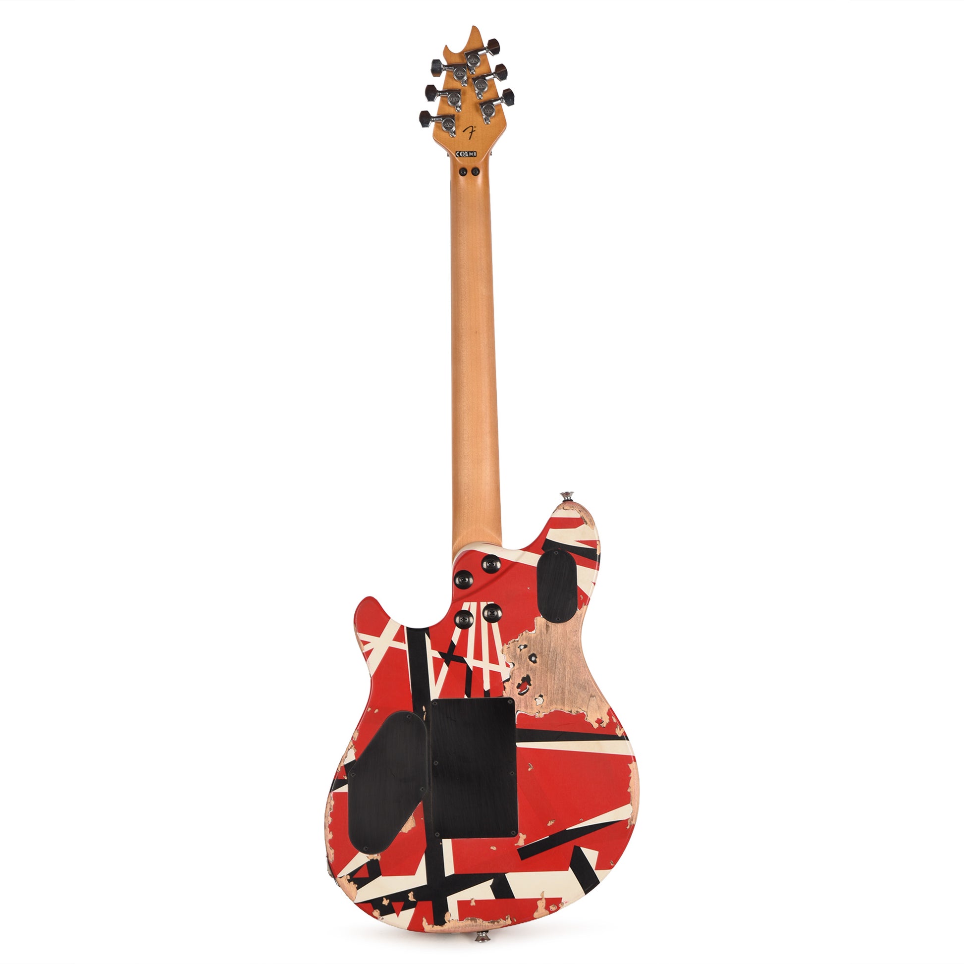 EVH Limited Edition Wolfgang Special Striped Series Red/Black/White Aged Electric Guitars