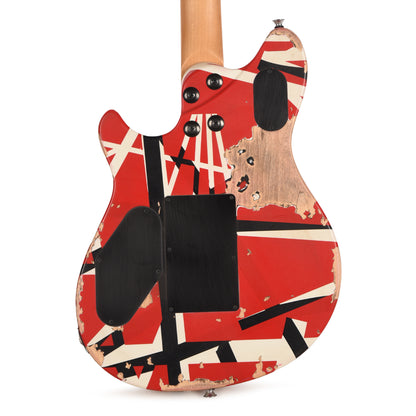 EVH Limited Edition Wolfgang Special Striped Series Red/Black/White Aged Electric Guitars