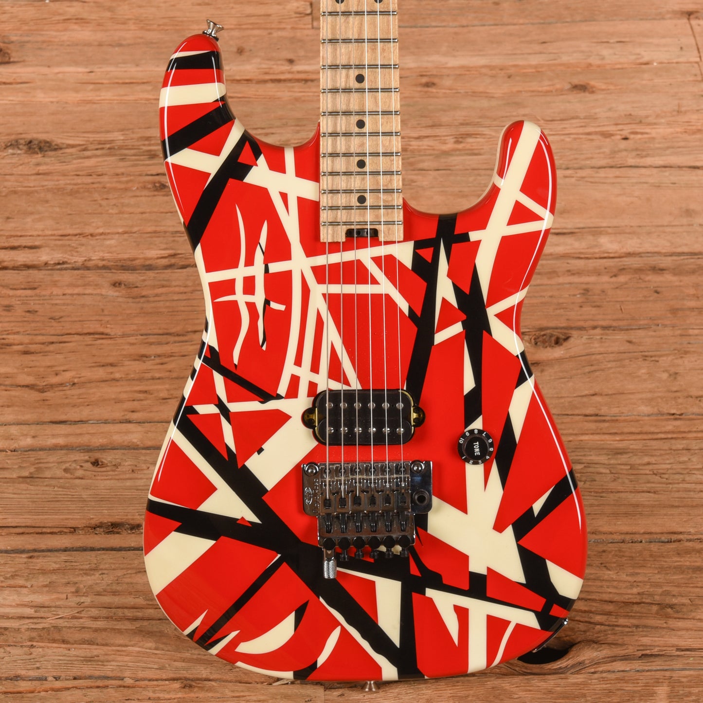 EVH Striped Series Red / White / Black 2020 Electric Guitars