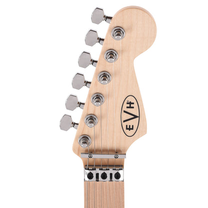 EVH Striped Series Shapes EVH White and Black Electric Guitars