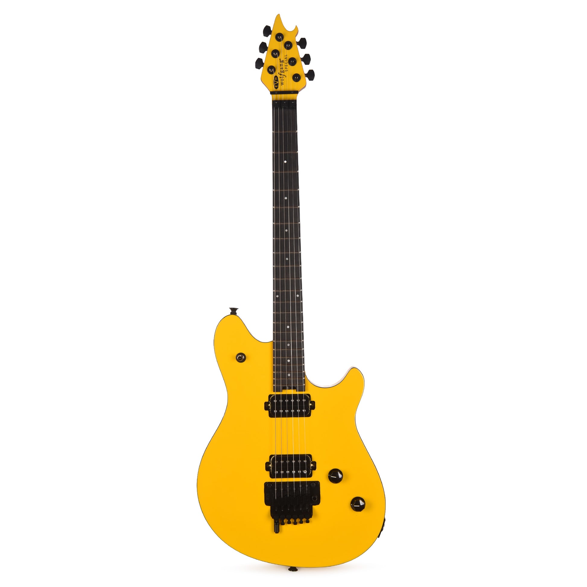 EVH Wolfgang Special Baked Maple Caution Yellow Electric Guitars