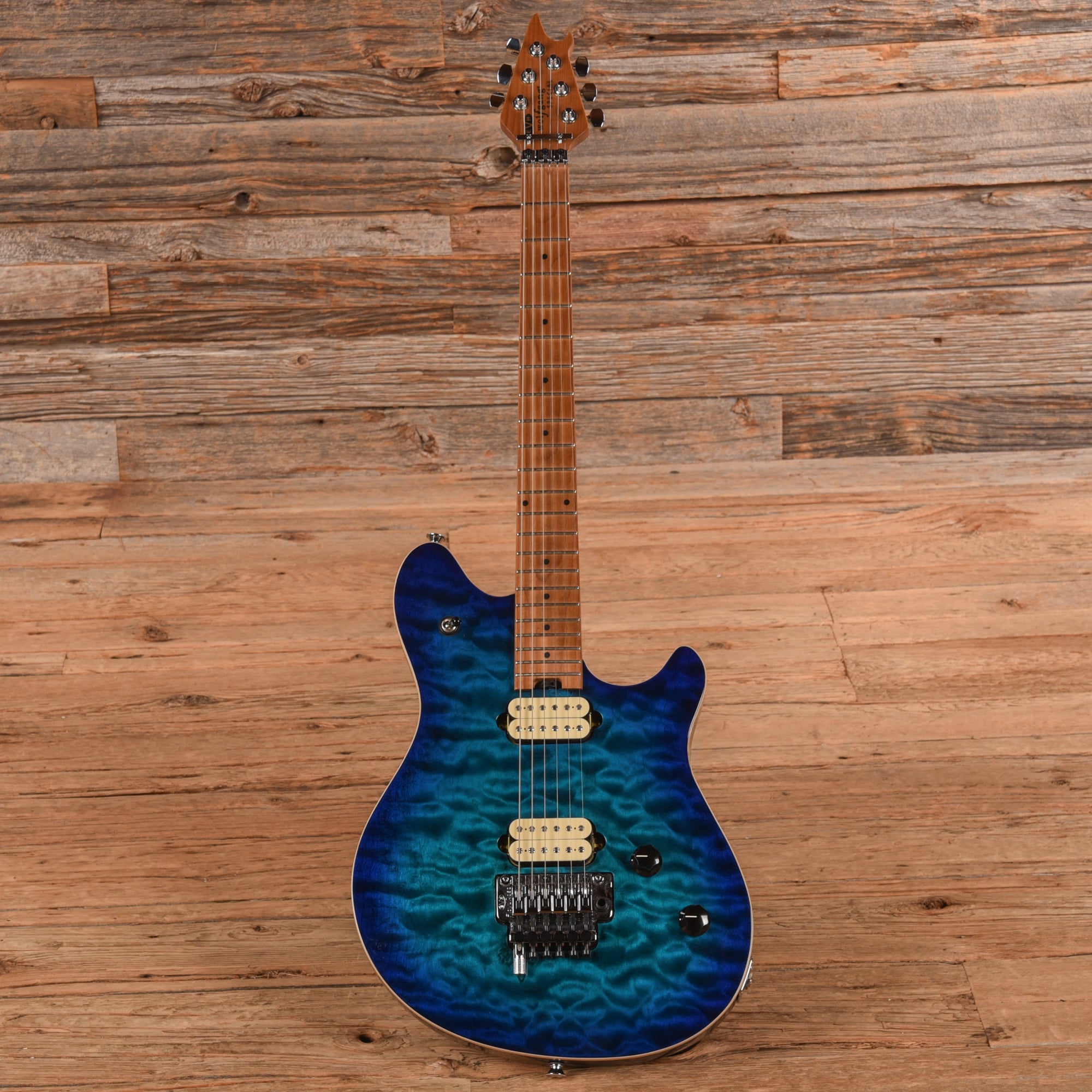 EVH Wolfgang WG Special QM Baked Chlorine Burst 2022 Electric Guitars