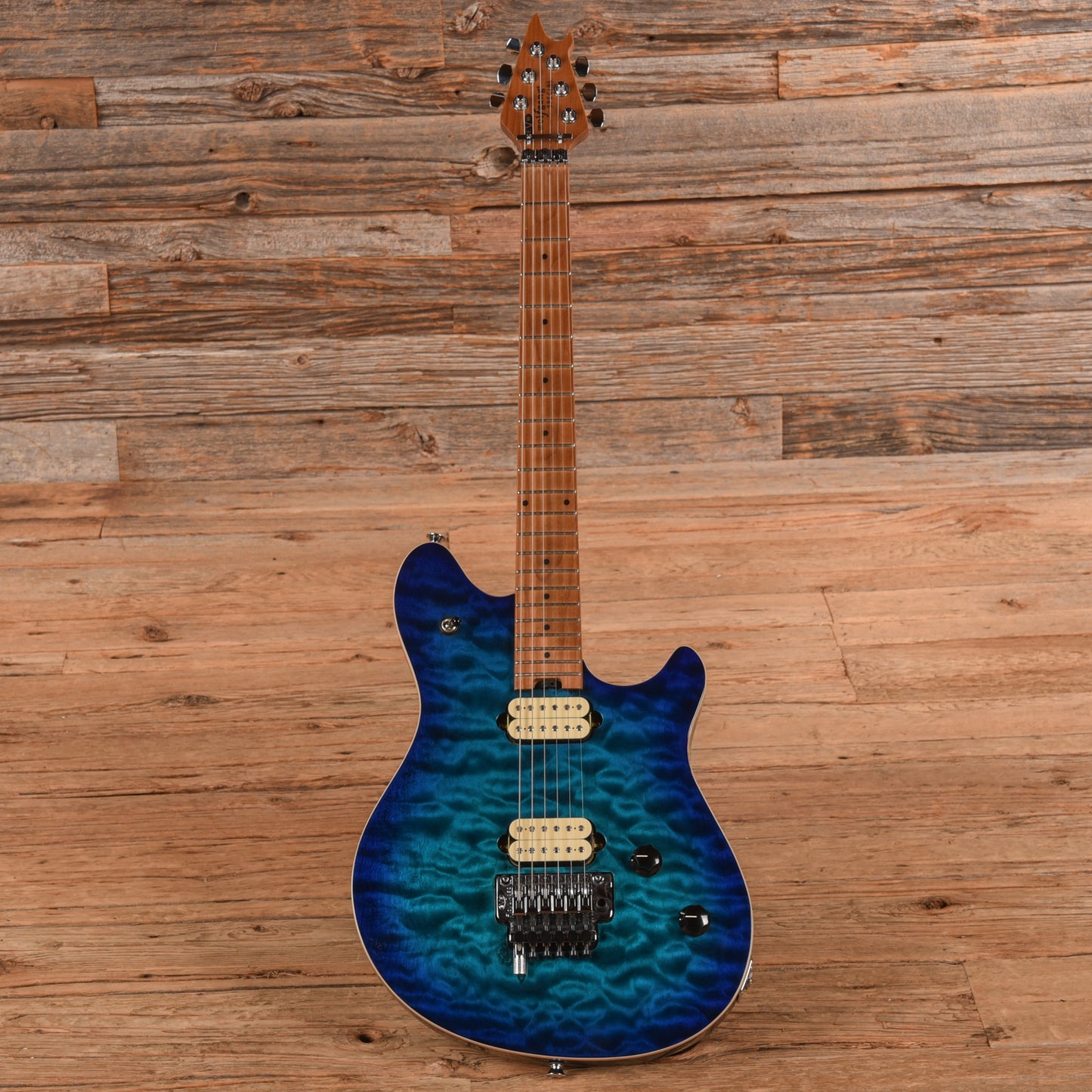 EVH Wolfgang WG Special QM Baked Chlorine Burst 2022 Electric Guitars