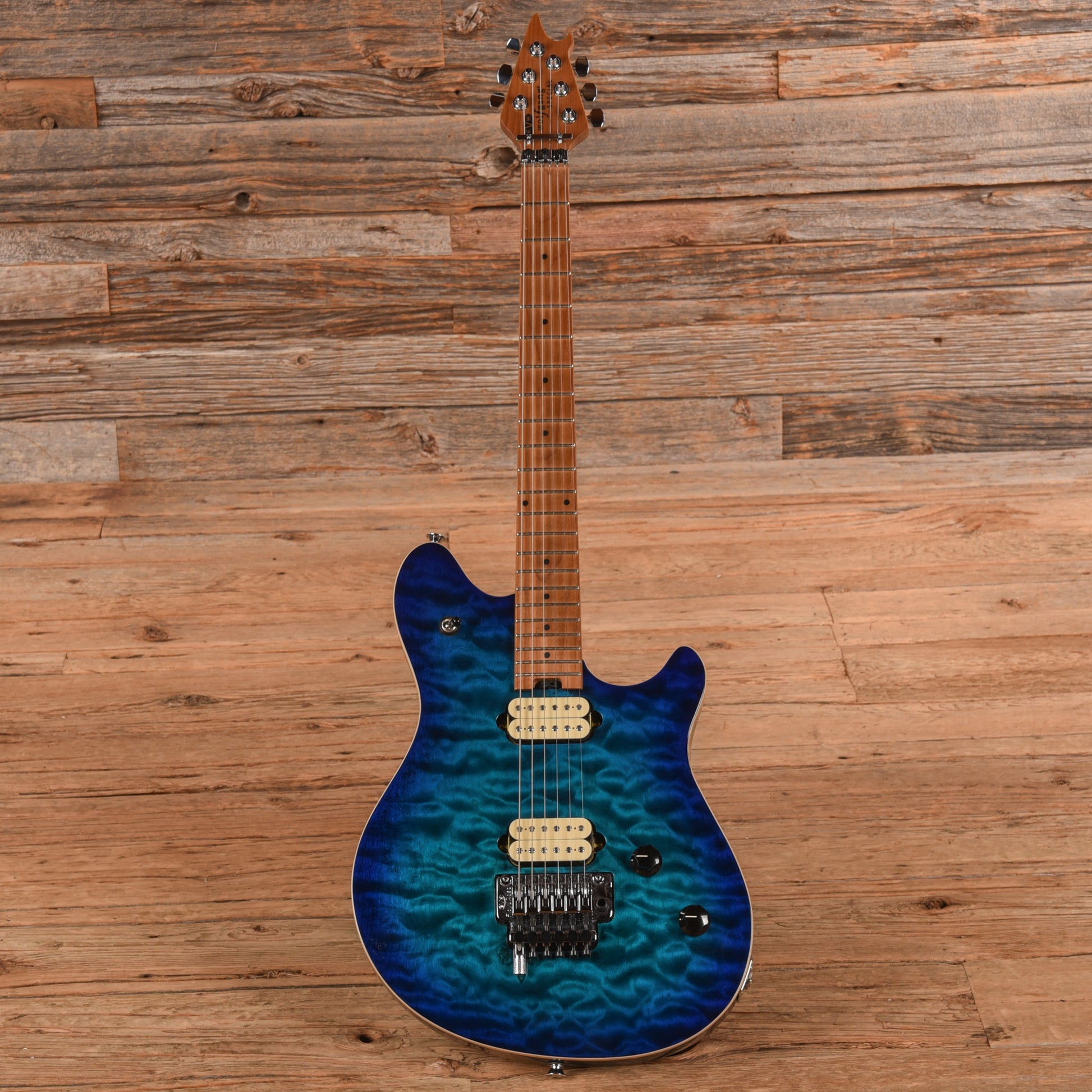 EVH Wolfgang WG Special QM Baked Chlorine Burst 2022 Electric Guitars