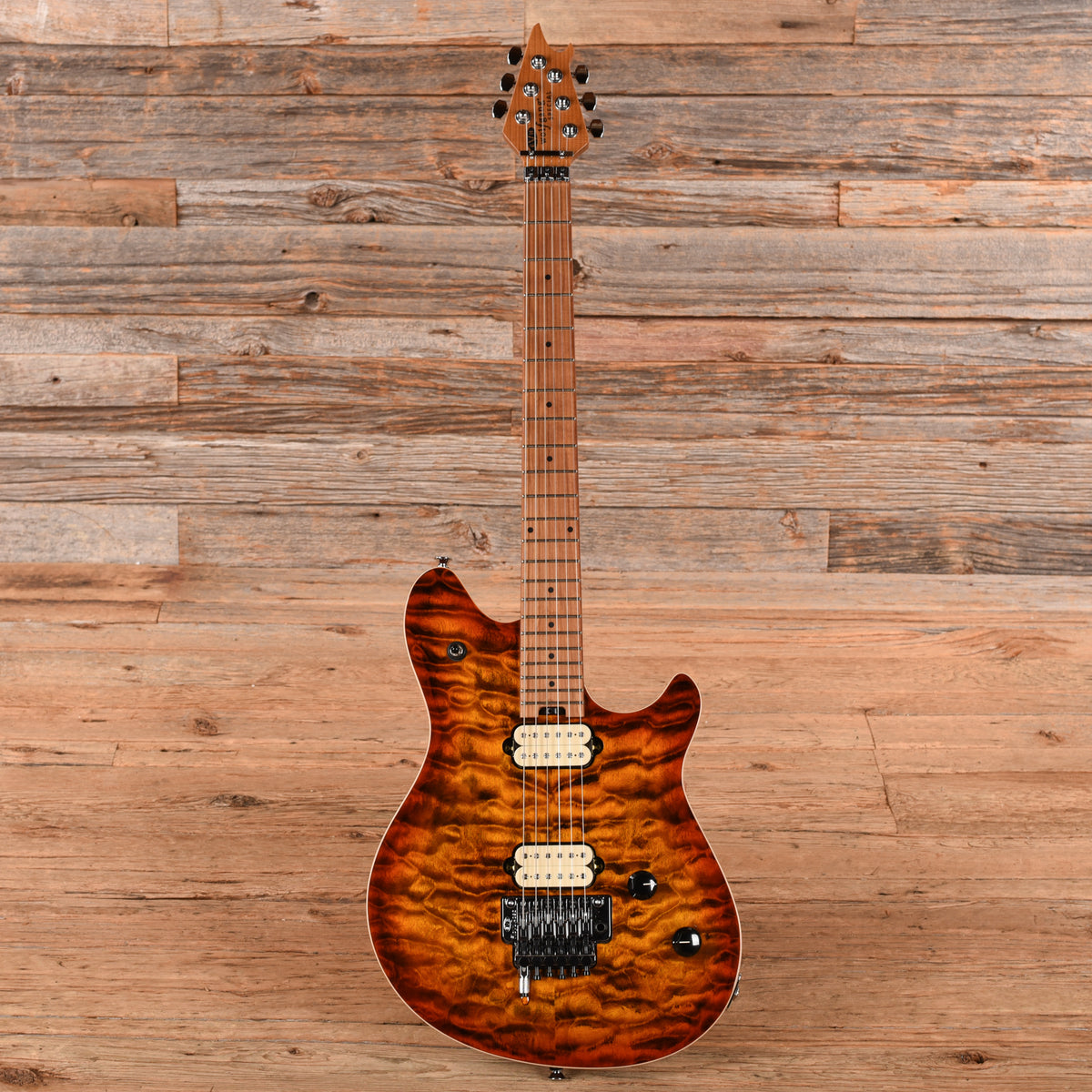 EVH Wolfgang WG Special QM Baked Tiger Eye 2025 Electric Guitars