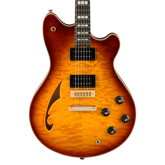EVH SA-126 Special QM Tobacco Sunburst Electric Guitars / Semi-Hollow