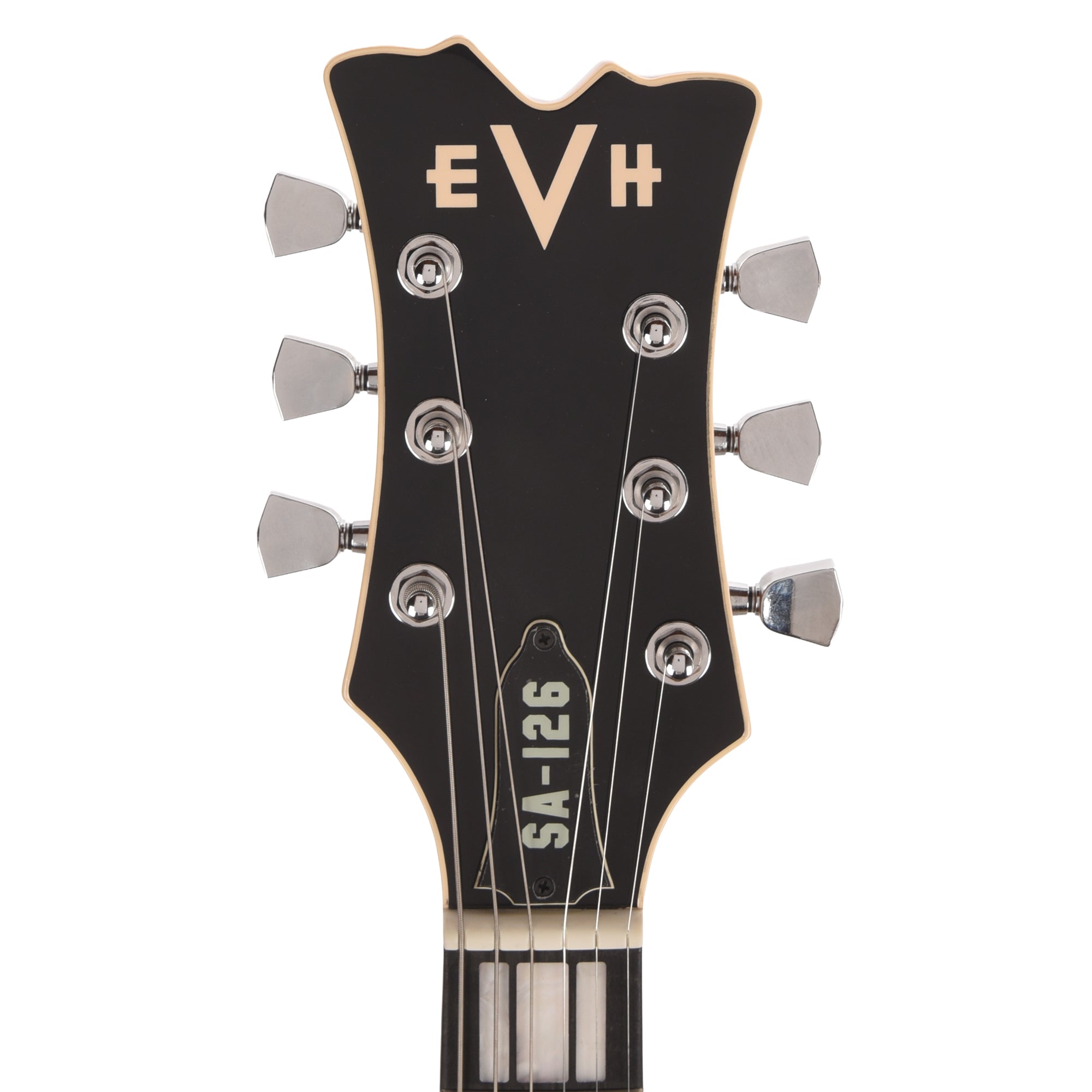 EVH SA-126 Special Quilted Maple El Natural Electric Guitars / Semi-Hollow