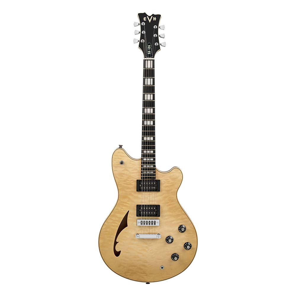 EVH SA-126 Special Quilted Maple El Natural Electric Guitars / Semi-Hollow