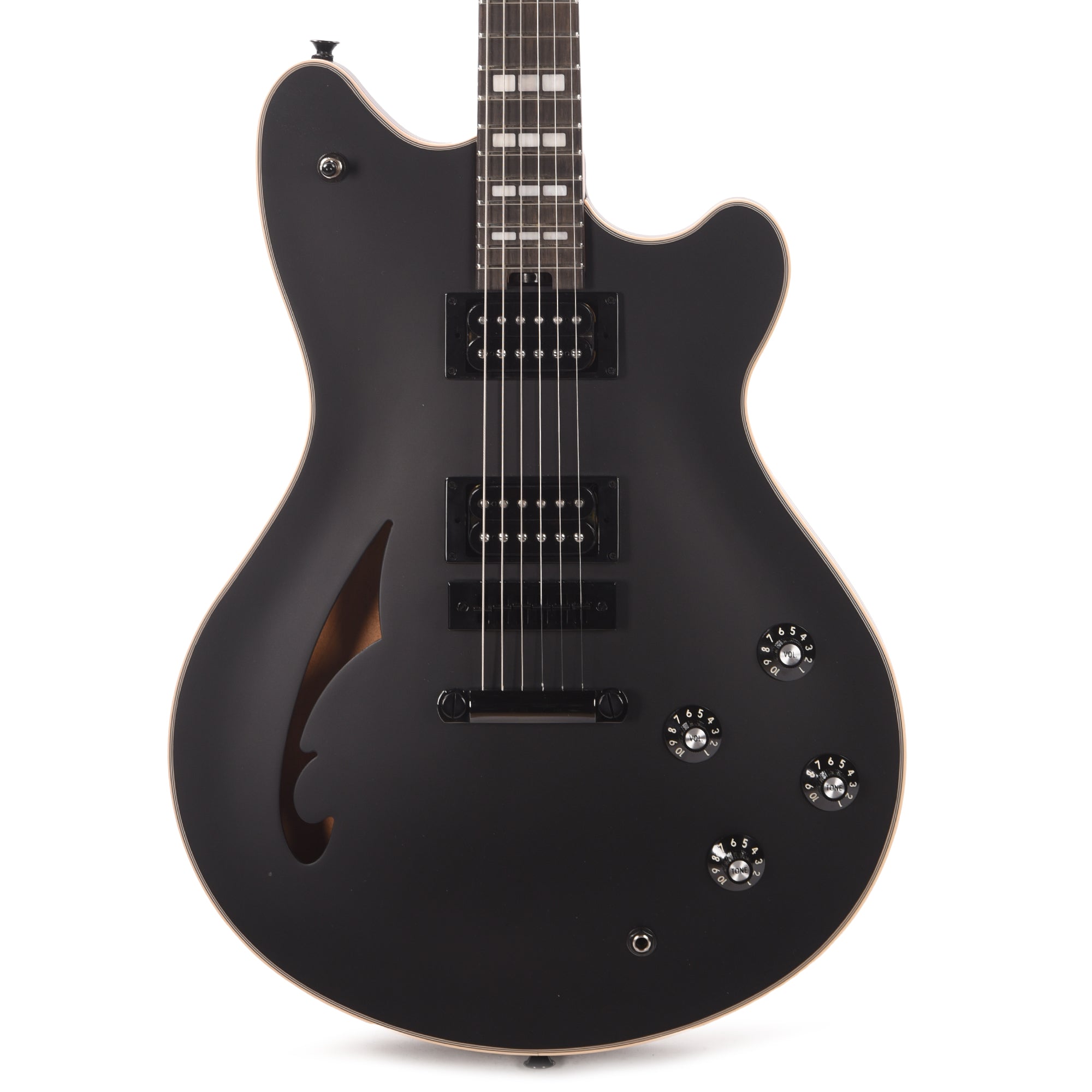 EVH SA-126 Special Stealth Black Electric Guitars / Semi-Hollow