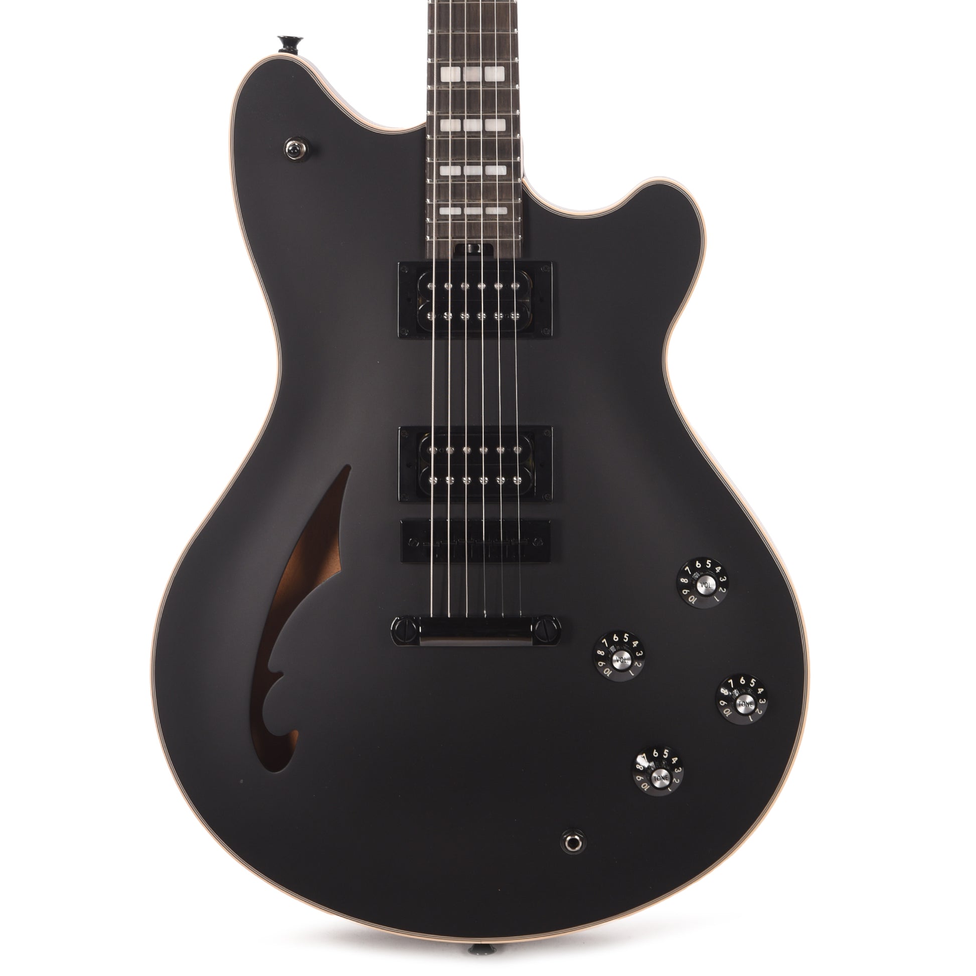 EVH SA-126 Special Stealth Black Electric Guitars / Semi-Hollow