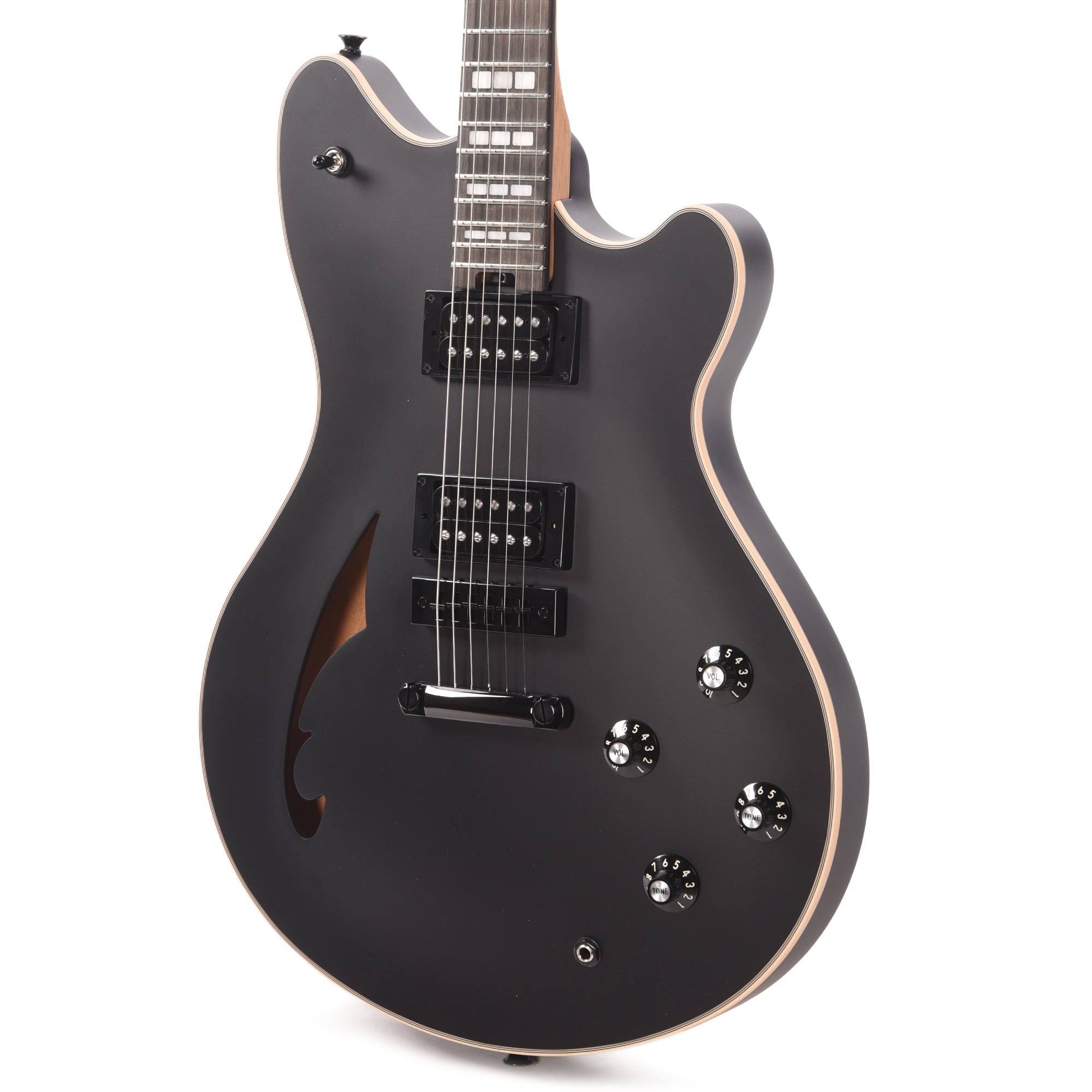 EVH SA-126 Special Stealth Black Electric Guitars / Semi-Hollow