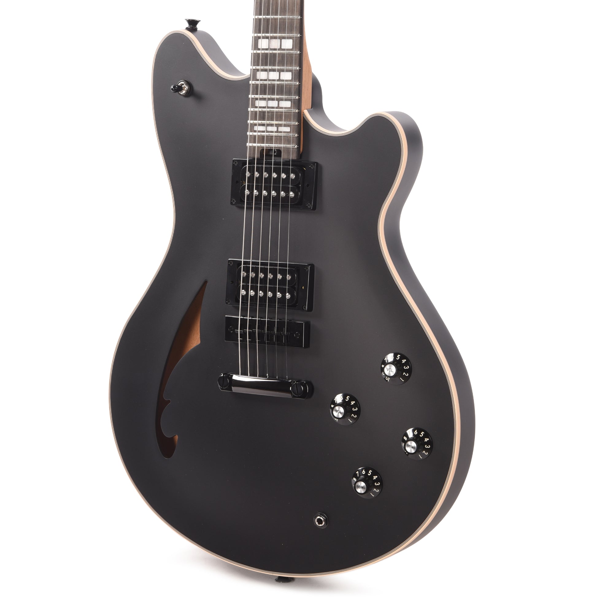 EVH SA-126 Special Stealth Black Electric Guitars / Semi-Hollow