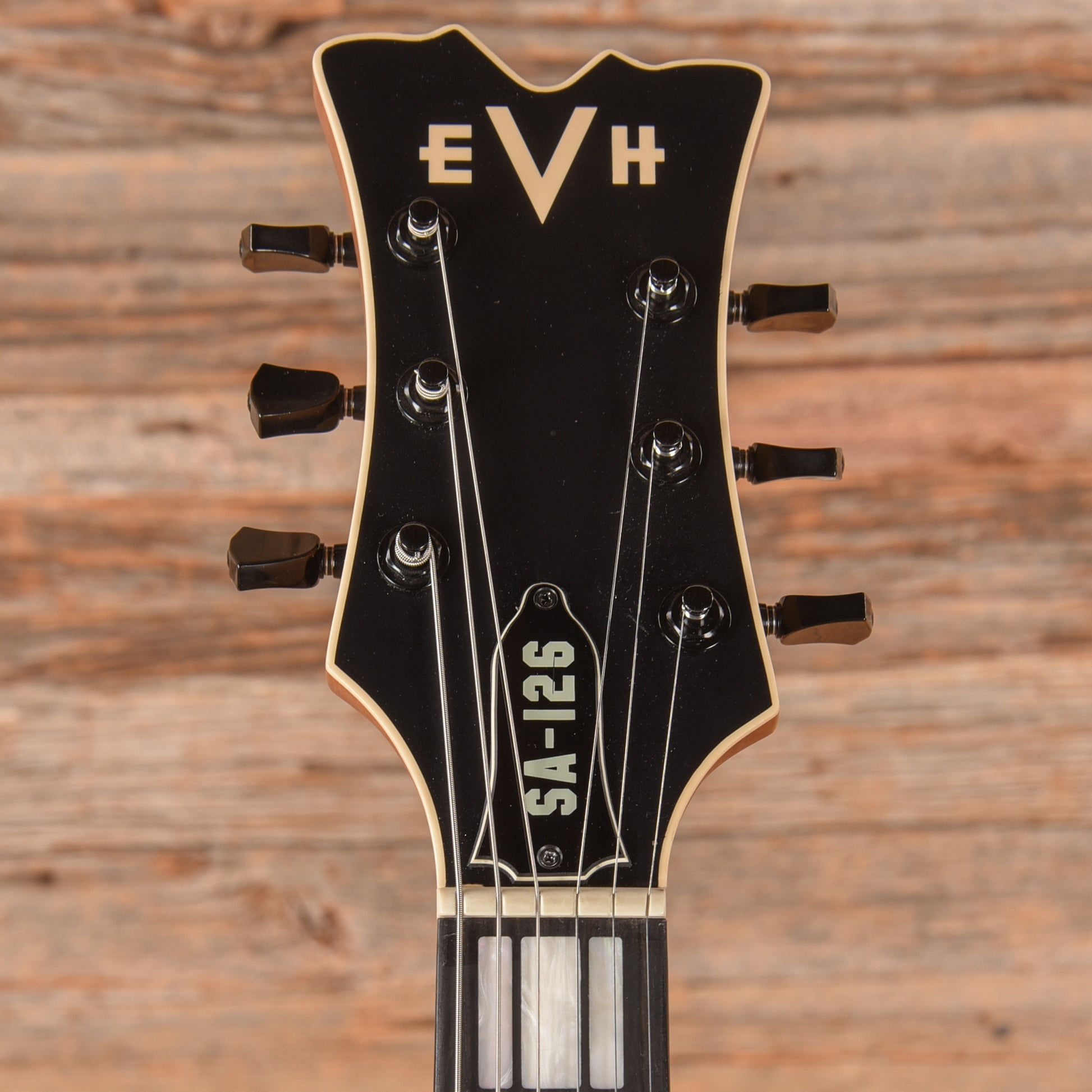 EVH SA-126 Special Stealth Black Electric Guitars / Semi-Hollow