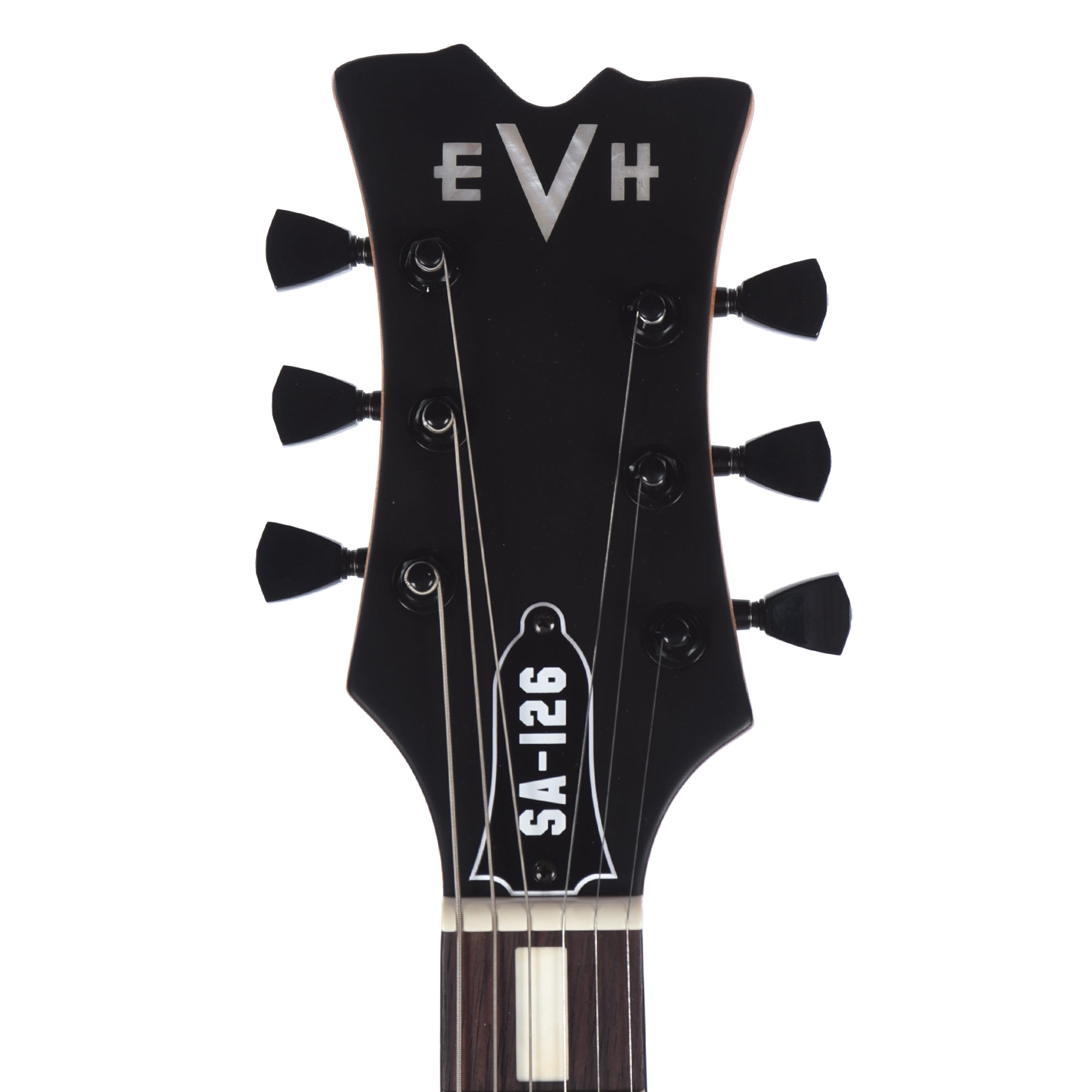 EVH SA-126 Standard Satin Vintage White Electric Guitars / Semi-Hollow