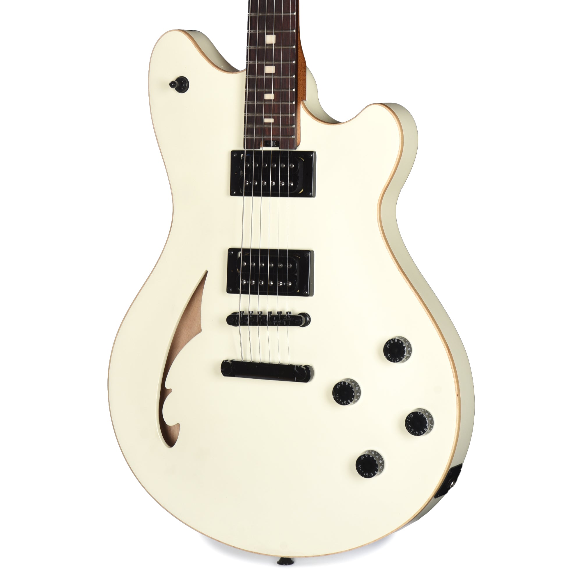 EVH SA-126 Standard Satin Vintage White Electric Guitars / Semi-Hollow