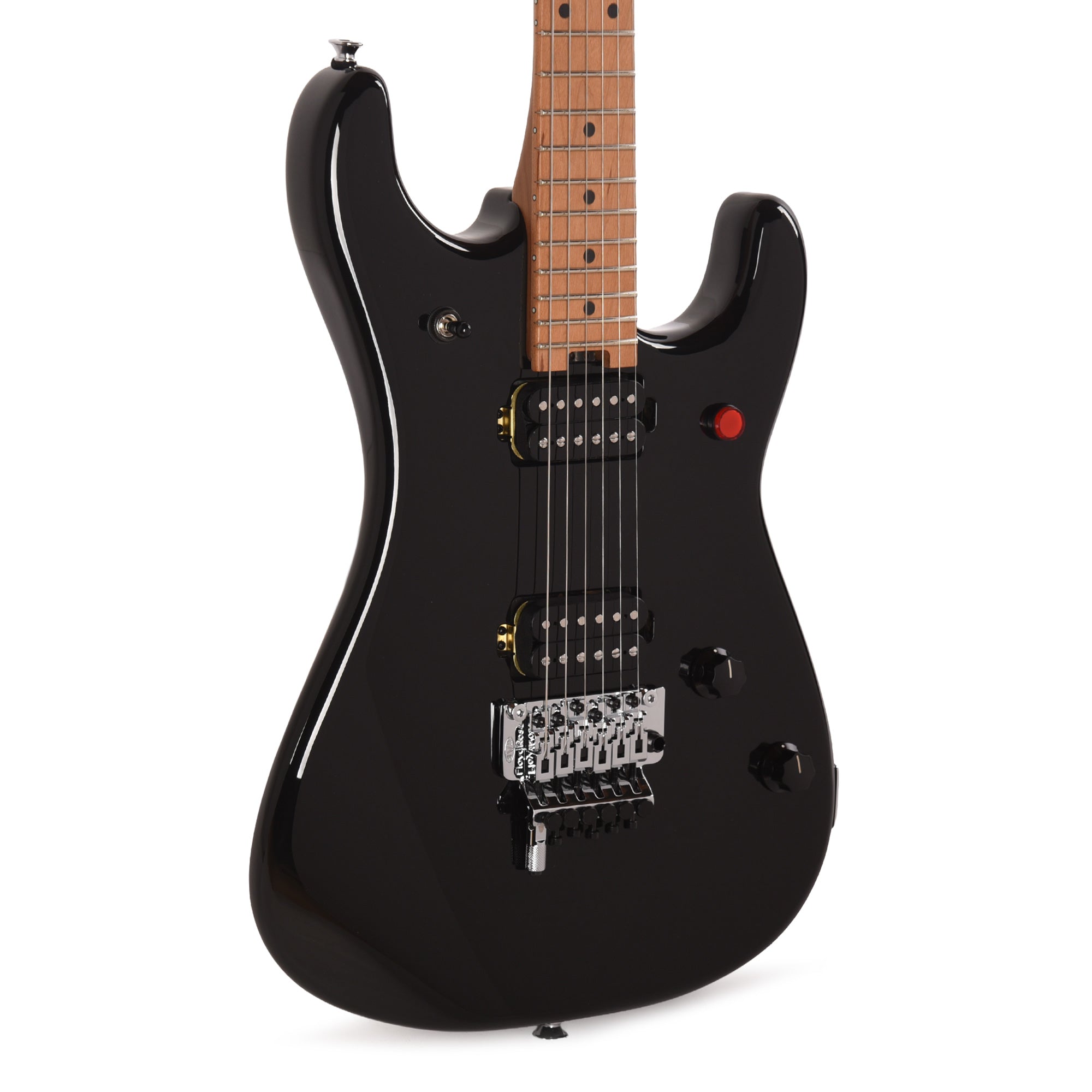 EVH 5150 Series Deluxe Baked Maple Black Electric Guitars / Solid Body