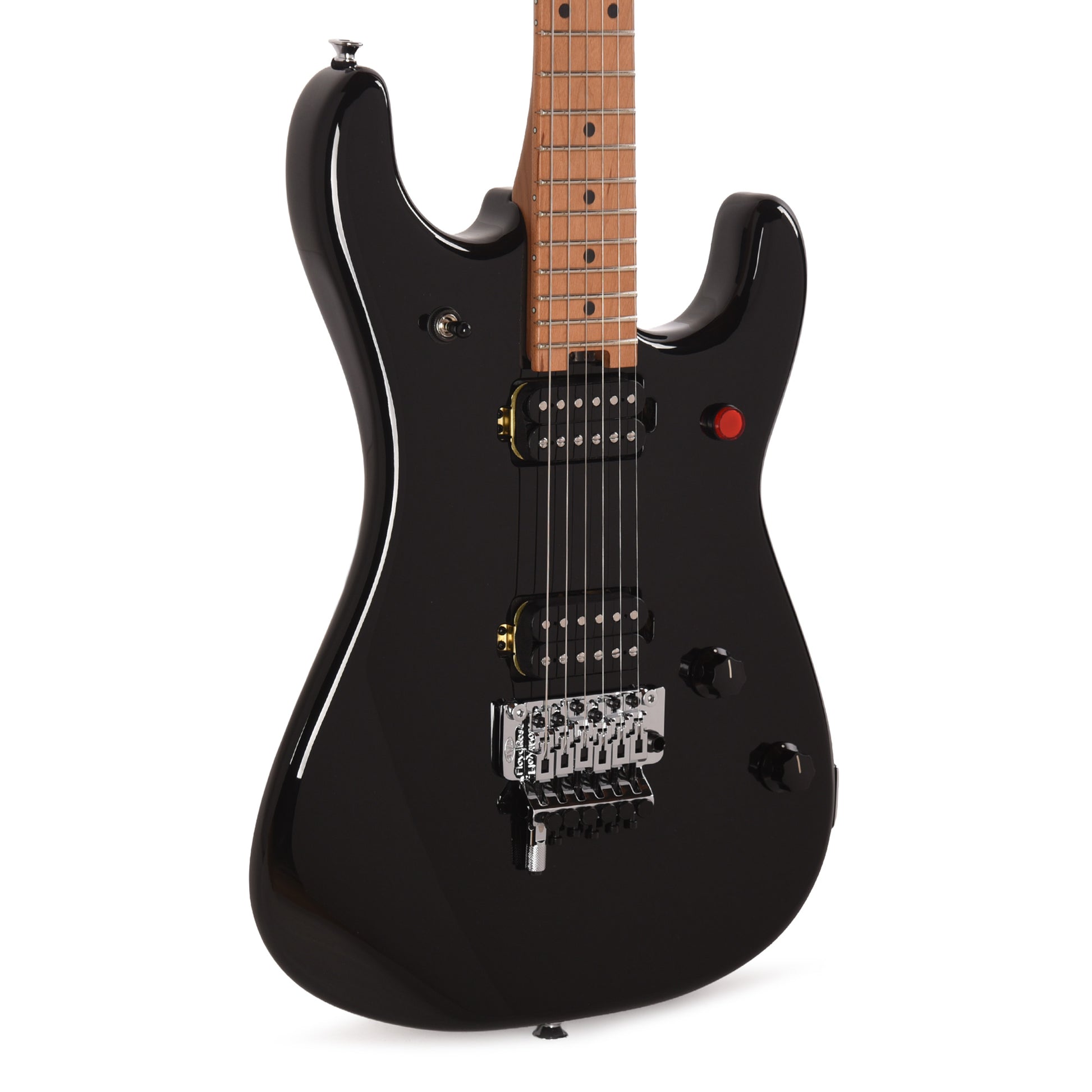EVH 5150 Series Deluxe Baked Maple Black Electric Guitars / Solid Body