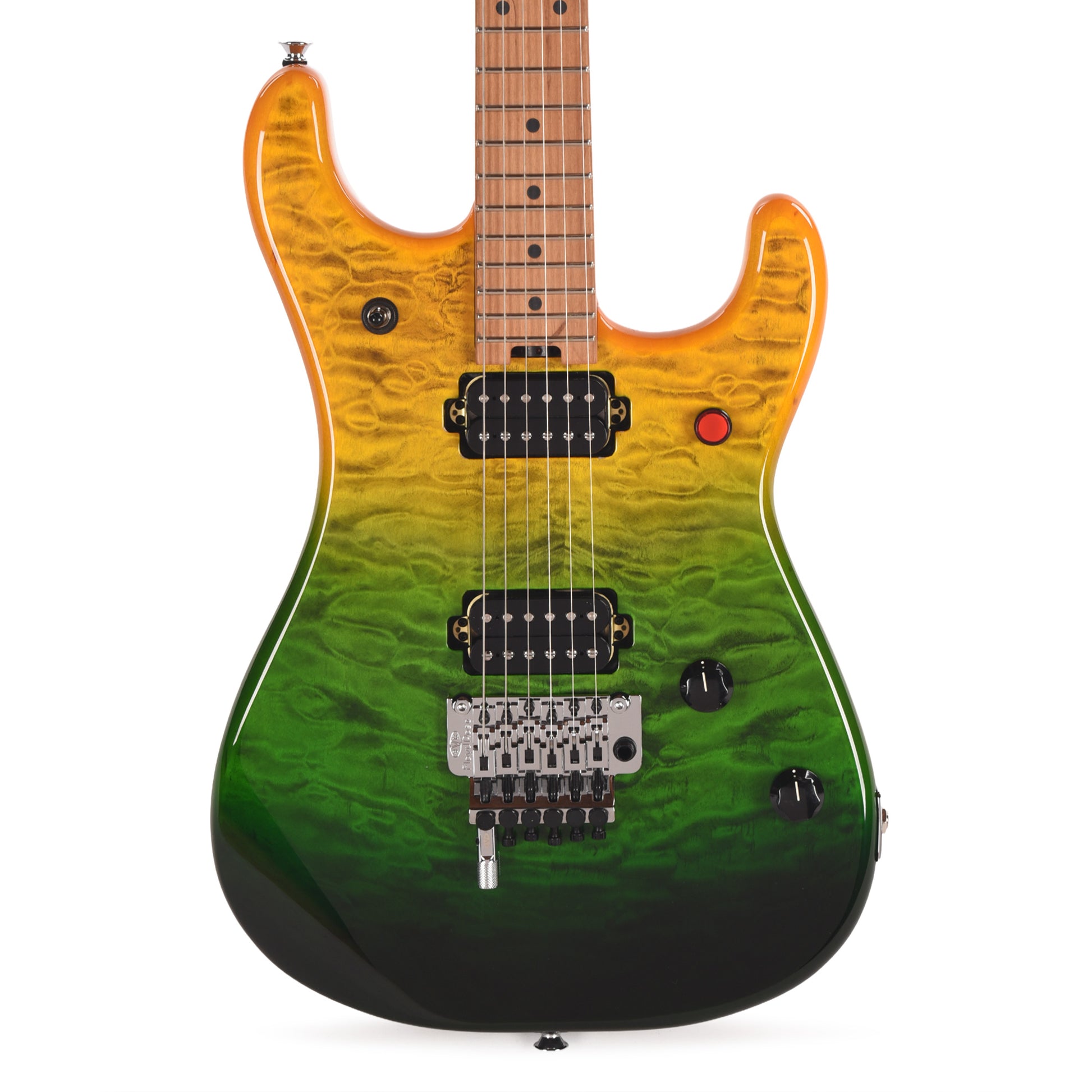 EVH 5150 Series Deluxe QM Baked Maple Limeade Zest Electric Guitars / Solid Body