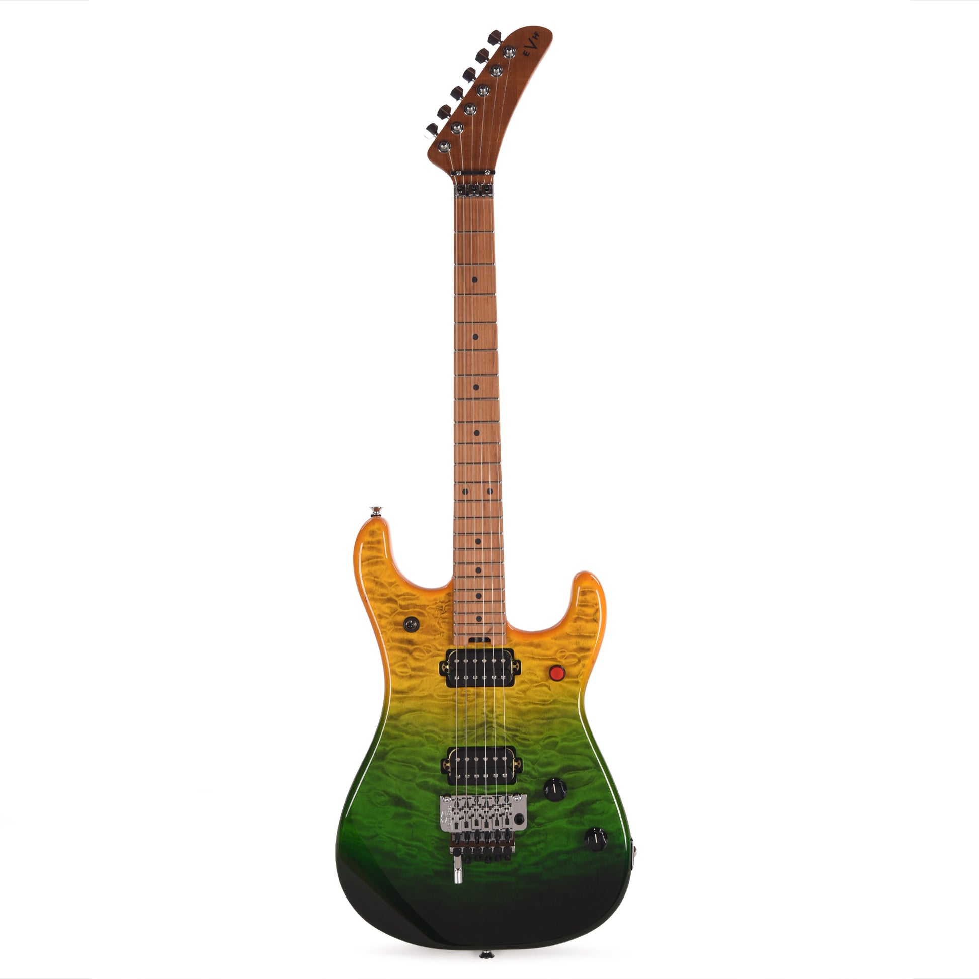 EVH 5150 Series Deluxe QM Baked Maple Limeade Zest Electric Guitars / Solid Body