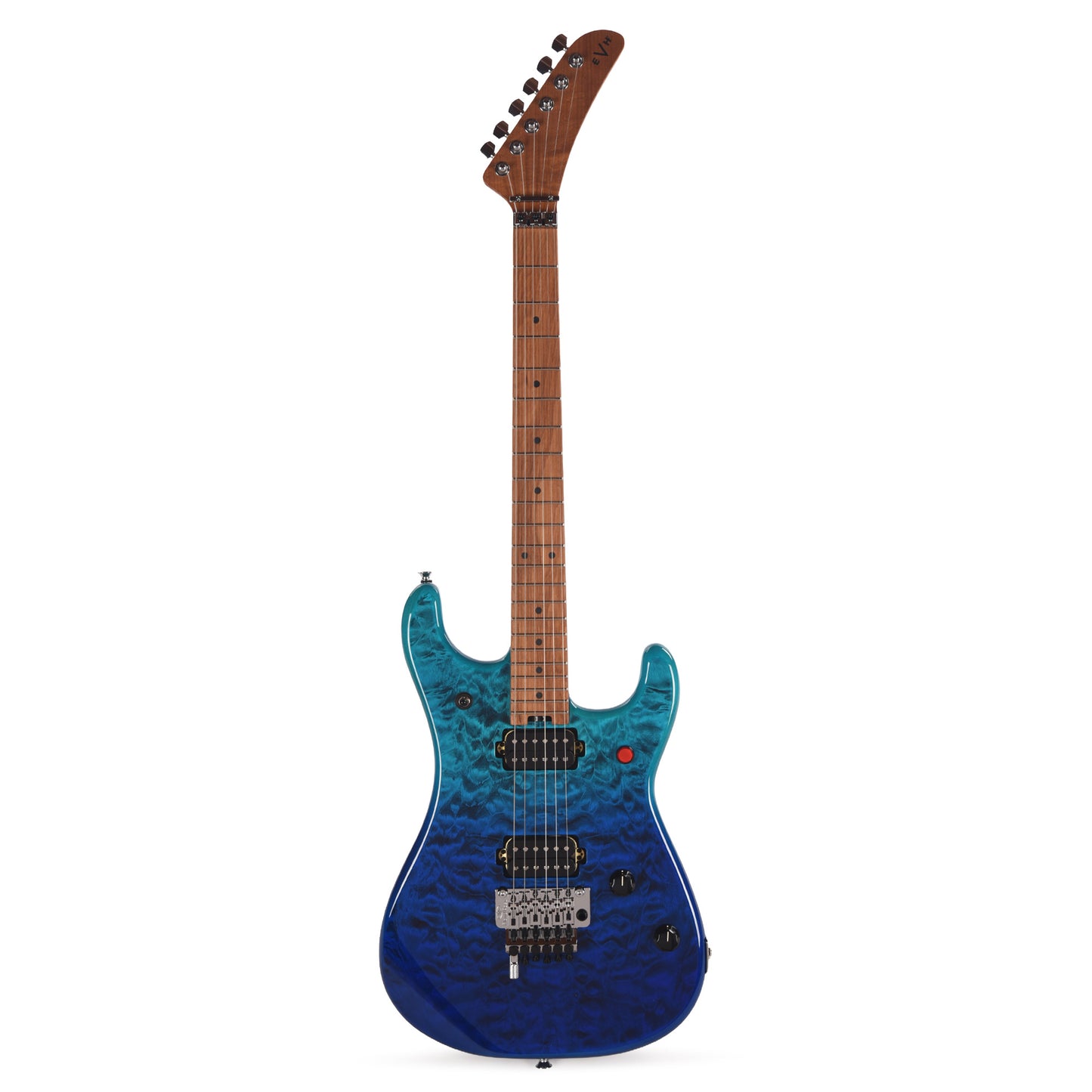 EVH 5150 Series Deluxe QM Baked Maple Pacific Drift Electric Guitars / Solid Body