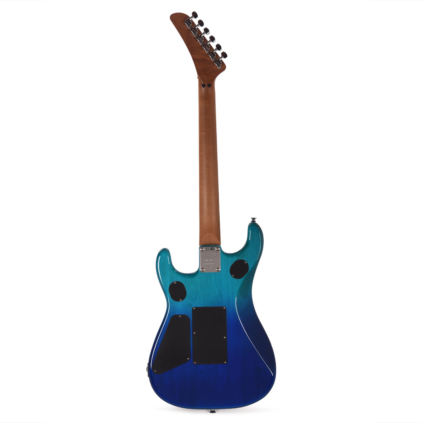 EVH 5150 Series Deluxe QM Baked Maple Pacific Drift Electric Guitars / Solid Body