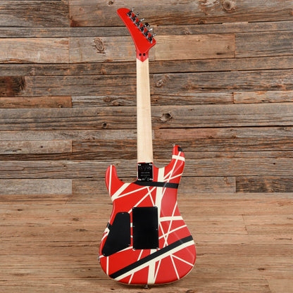 EVH 5150 Striped Series Red / Black / White 2017 Electric Guitars / Solid Body