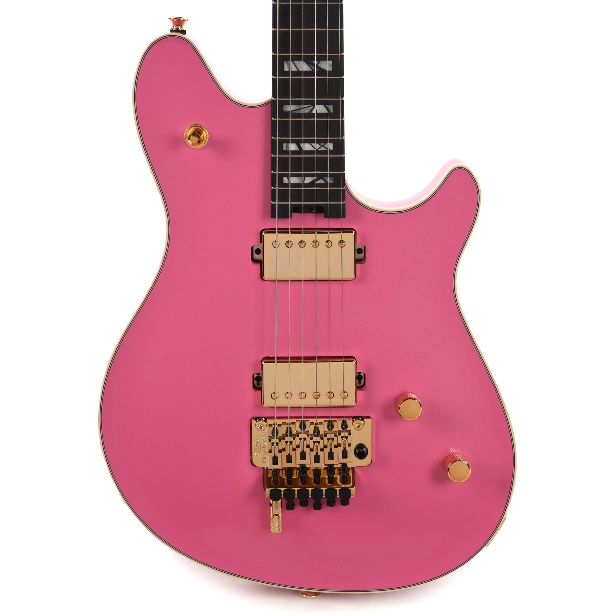 EVH Custom Shop Wolfgang 2H FR Platinum Pink Electric Guitars / Solid Body