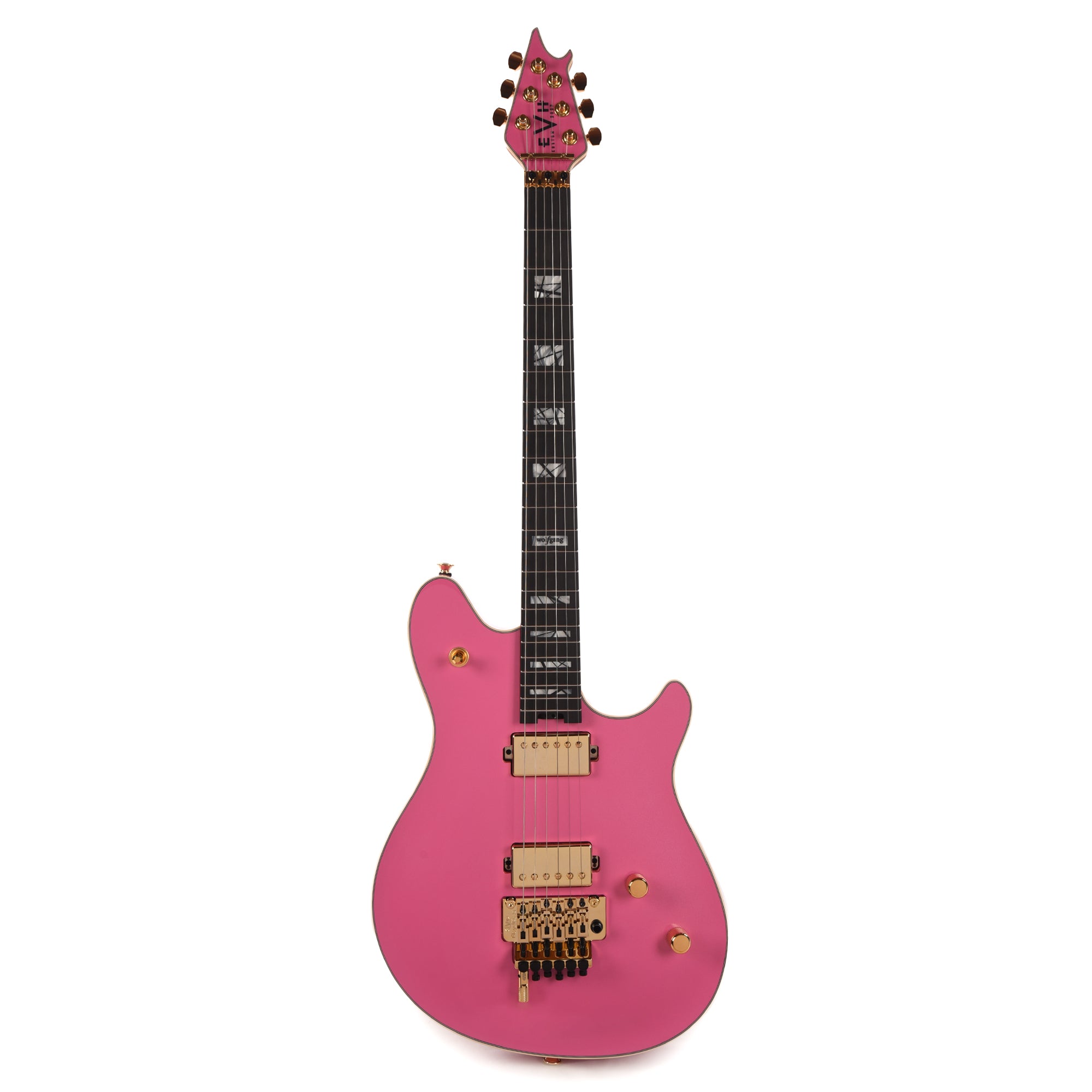 EVH Custom Shop Wolfgang 2H FR Platinum Pink Electric Guitars / Solid Body