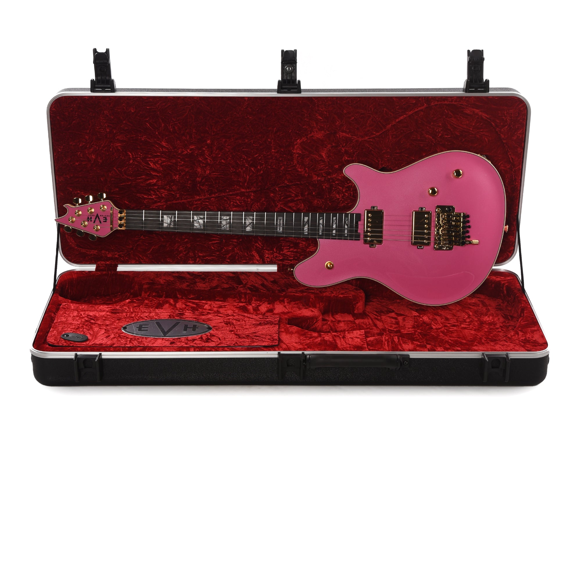 EVH Custom Shop Wolfgang 2H FR Platinum Pink Electric Guitars / Solid Body