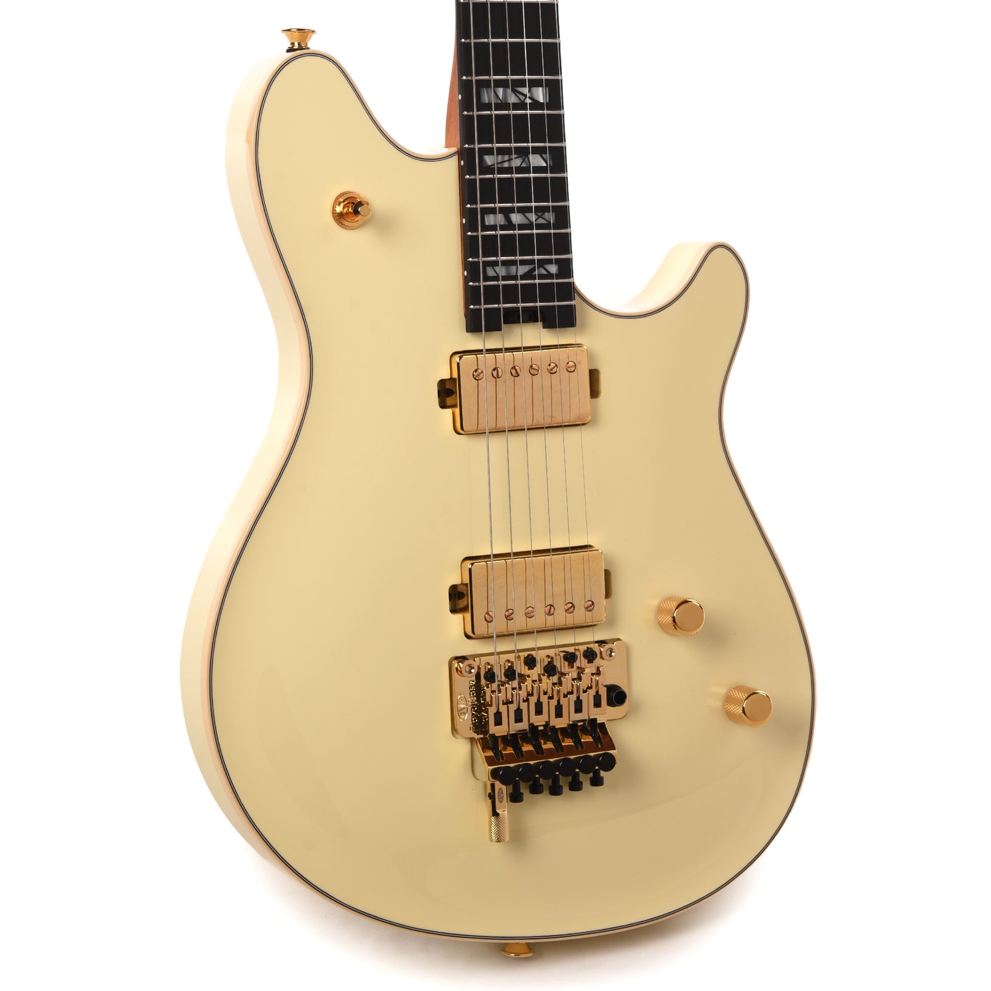 EVH Custom Shop Wolfgang 2H FR Vanilla Shake Electric Guitars / Solid Body