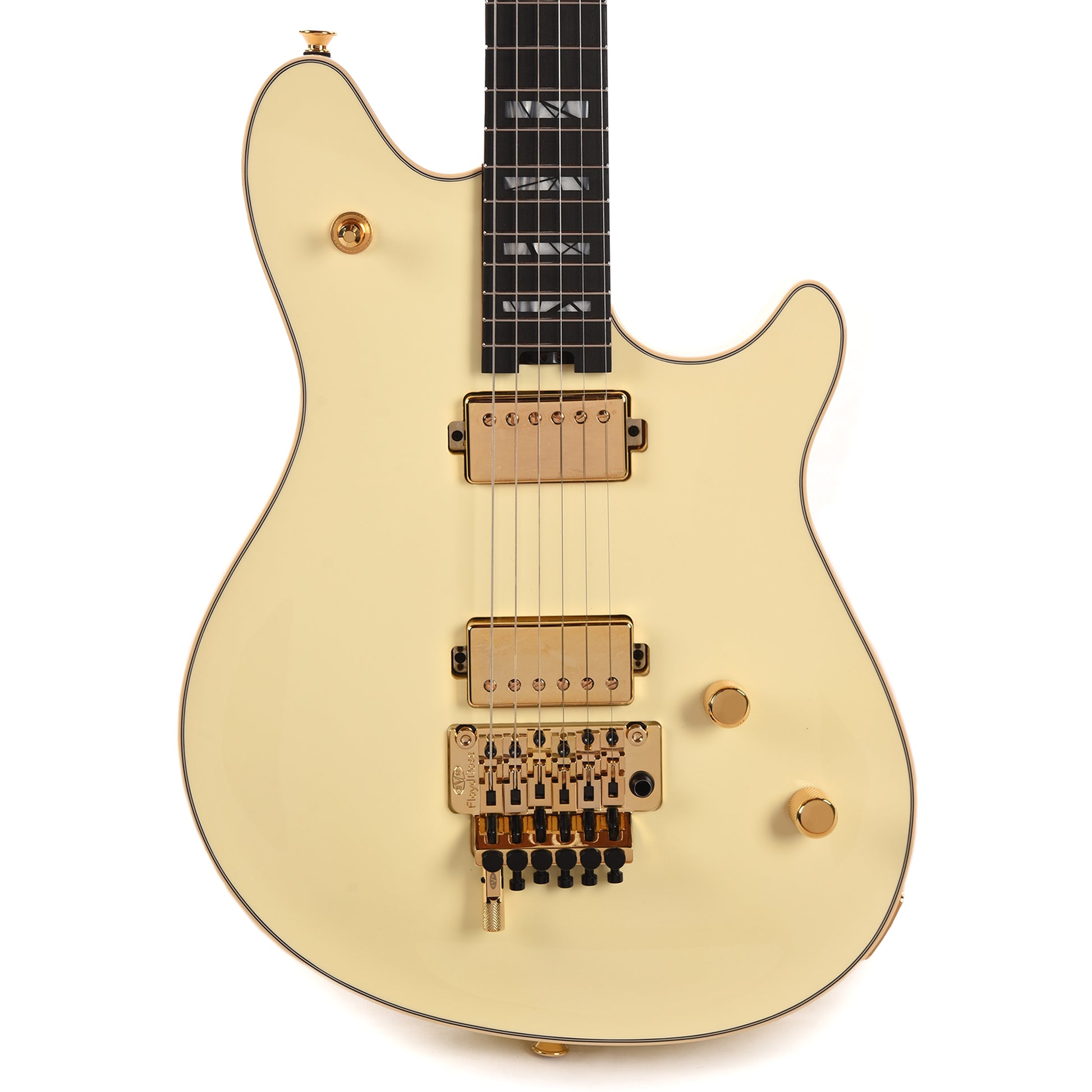 EVH Custom Shop Wolfgang 2H FR Vanilla Shake Electric Guitars / Solid Body
