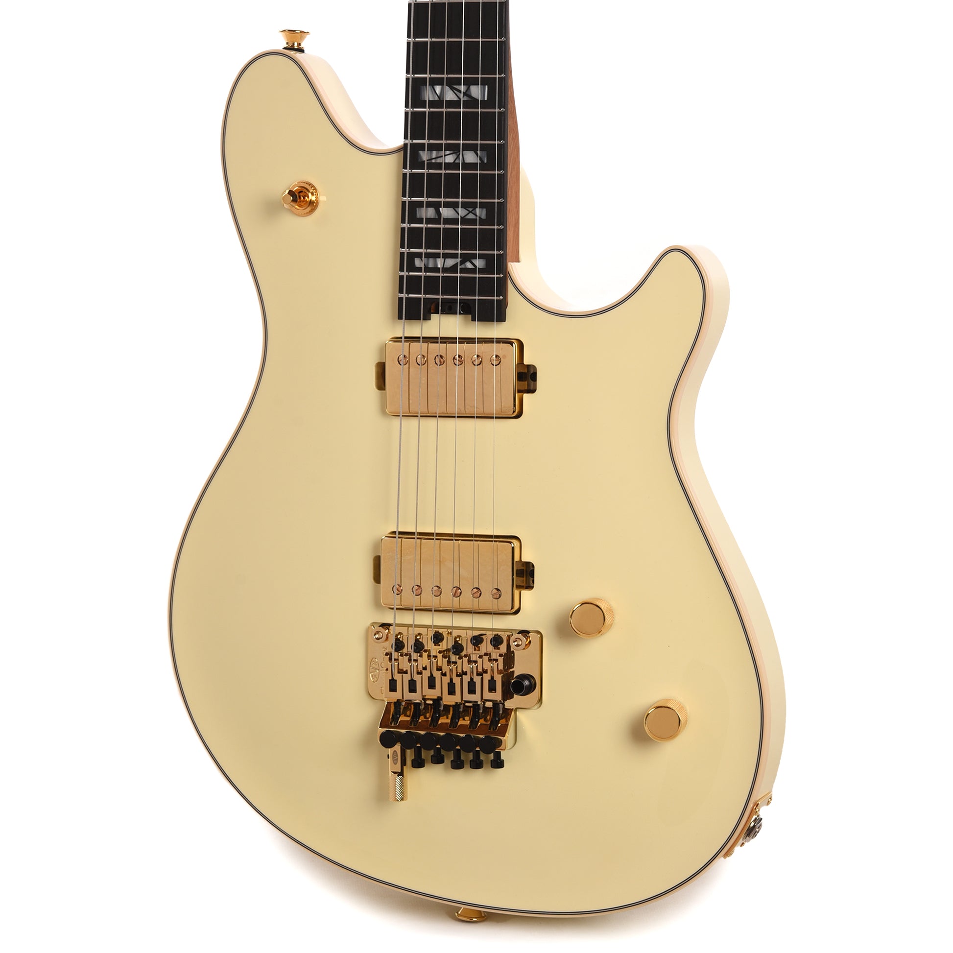 EVH Custom Shop Wolfgang 2H FR Vanilla Shake Electric Guitars / Solid Body