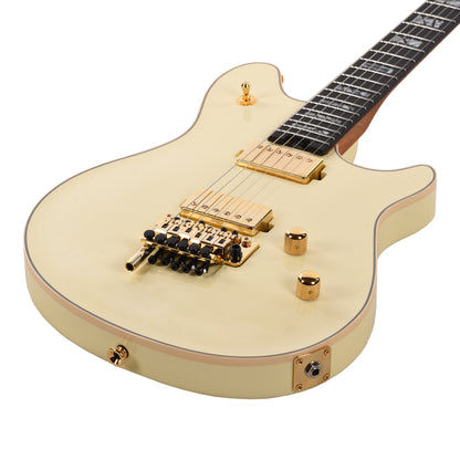 EVH Custom Shop Wolfgang 2H FR Vanilla Shake Electric Guitars / Solid Body