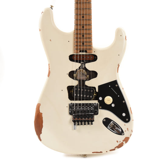 EVH Frankenstein Relic Series White Electric Guitars / Solid Body