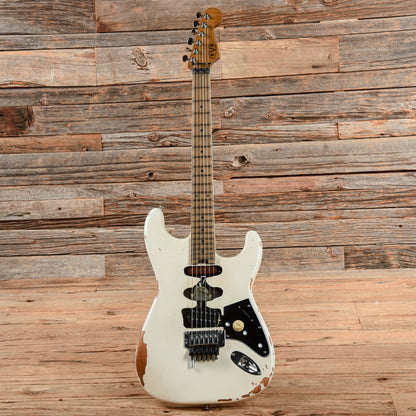 EVH Frankenstein Relic White 2022 Electric Guitars / Solid Body