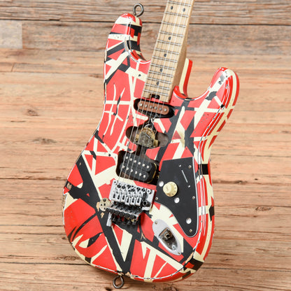 EVH Frankie Red/White/Black Relic Red/White/Black 2021 Electric Guitars / Solid Body