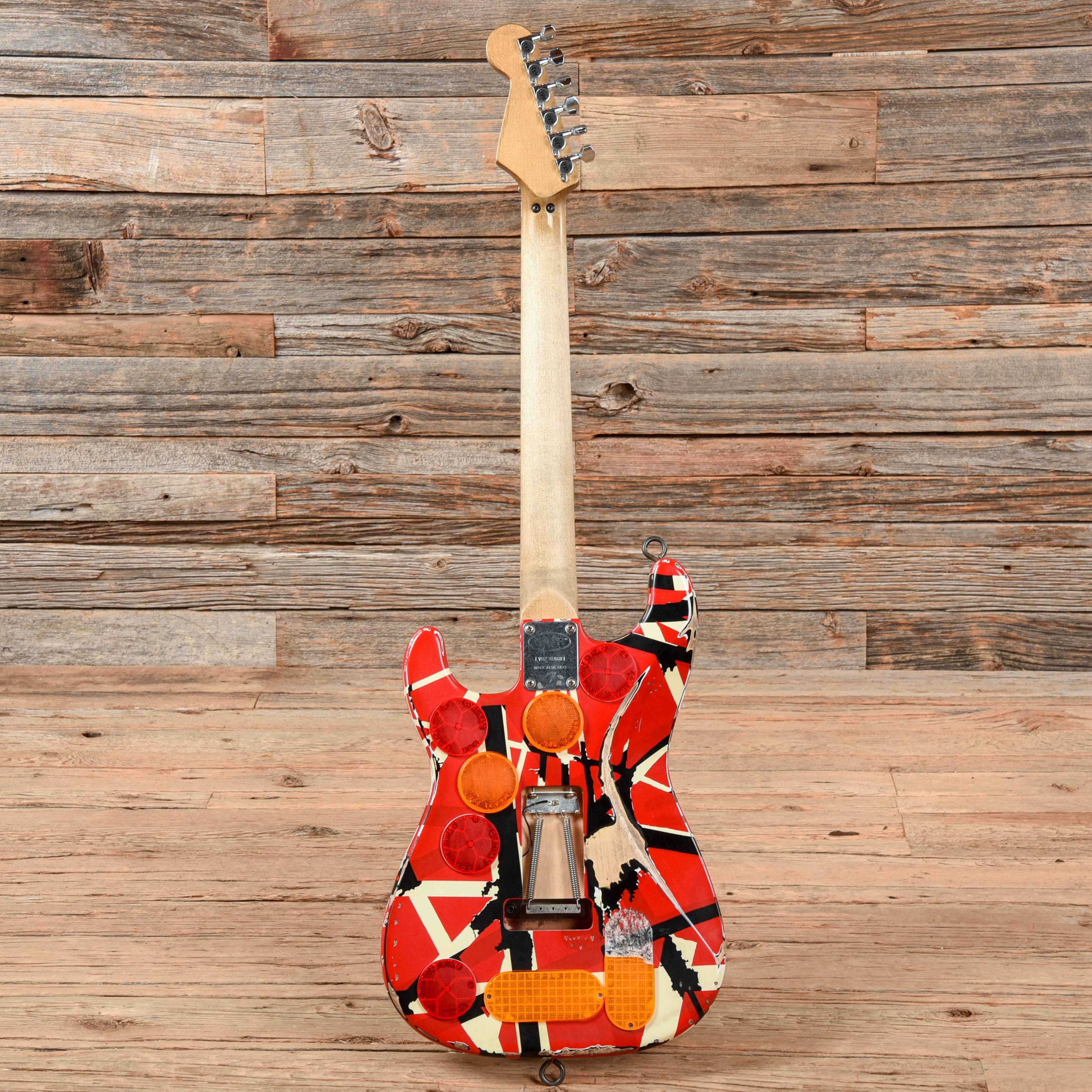 EVH Frankie Red/White/Black Relic Red/White/Black 2021 Electric Guitars / Solid Body