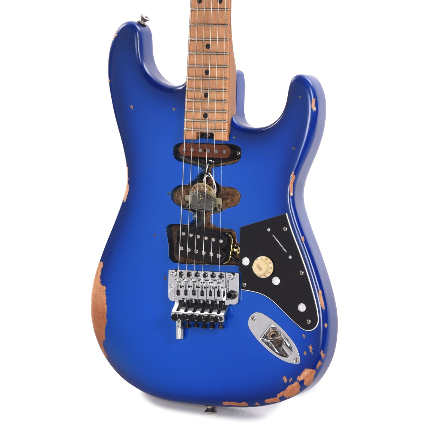 EVH Limited Edition Frankenstein Relic Series Blueburst Electric Guitars / Solid Body