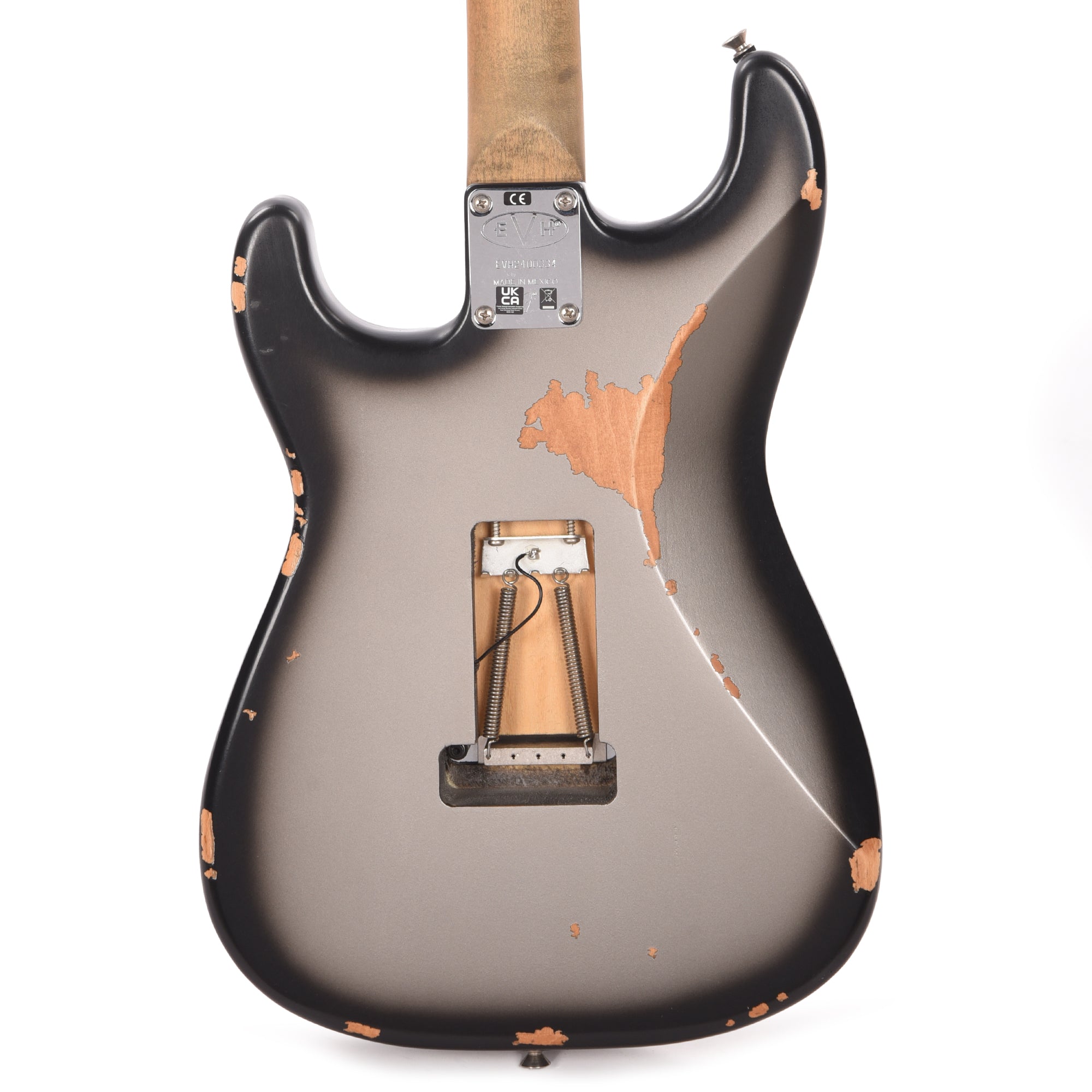 EVH Limited Edition Frankenstein Relic Series Silverburst Electric Guitars / Solid Body