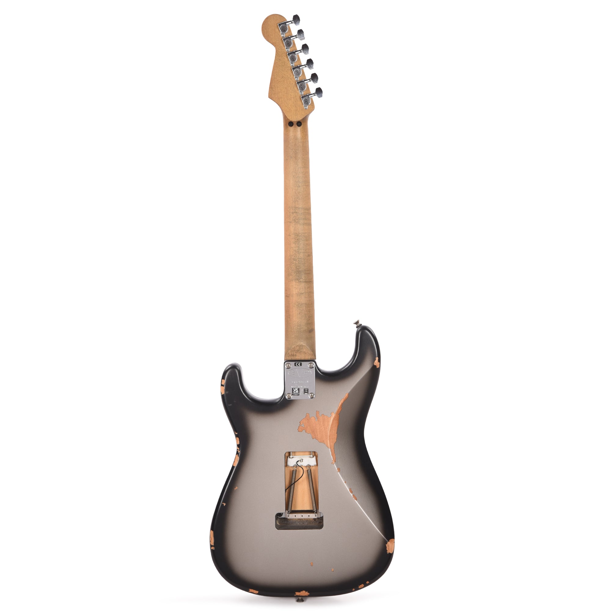 EVH Limited Edition Frankenstein Relic Series Silverburst Electric Guitars / Solid Body