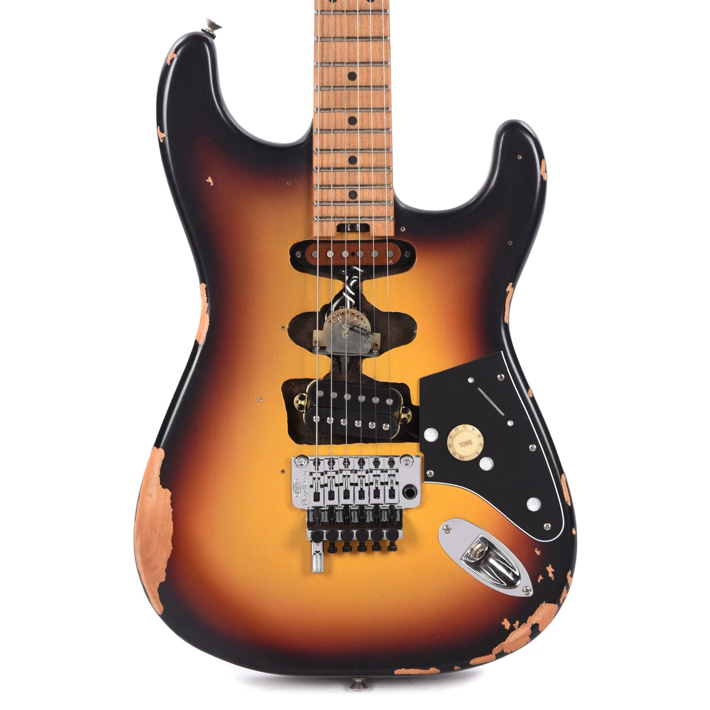 EVH Limited Edition Frankenstein Relic Series Vintage Sunburst Electric Guitars / Solid Body