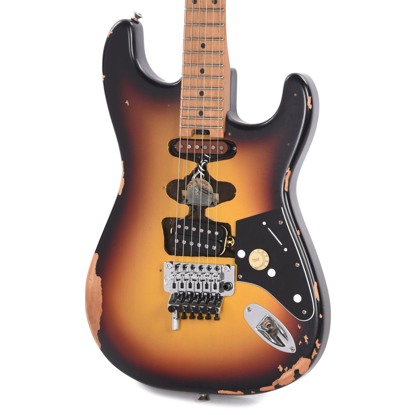 EVH Limited Edition Frankenstein Relic Series Vintage Sunburst Electric Guitars / Solid Body