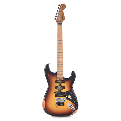 EVH Limited Edition Frankenstein Relic Series Vintage Sunburst Electric Guitars / Solid Body