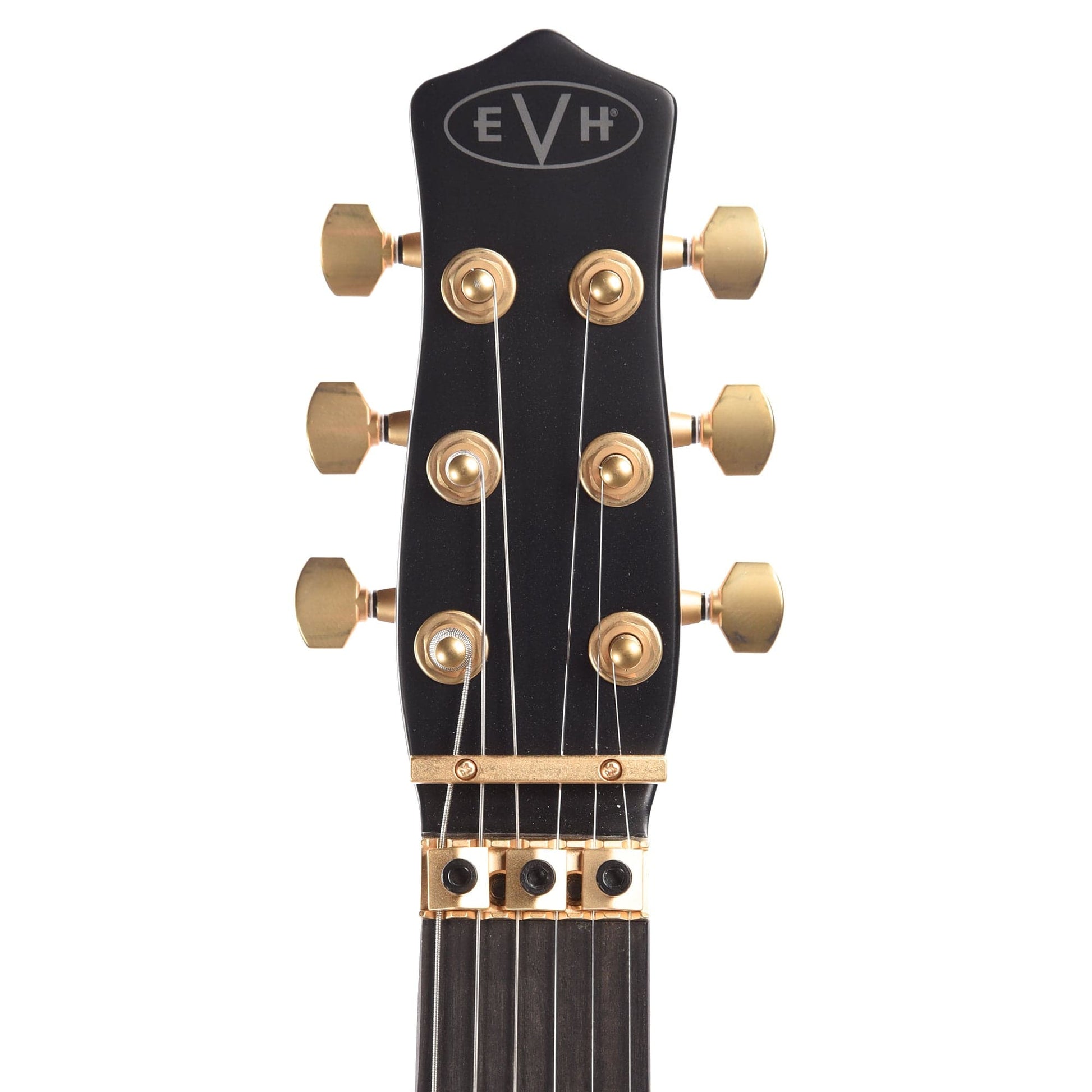 EVH Limited Edition Star Satin Black w/Gold Hardware Electric Guitars / Solid Body