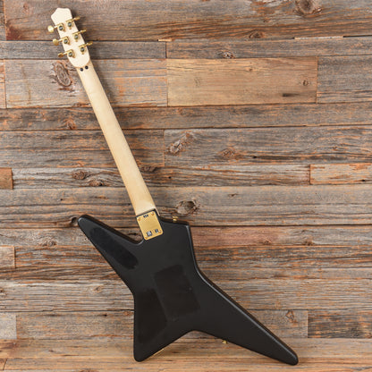 EVH Limited Edition Star Satin Black w/Gold Hardware Electric Guitars / Solid Body