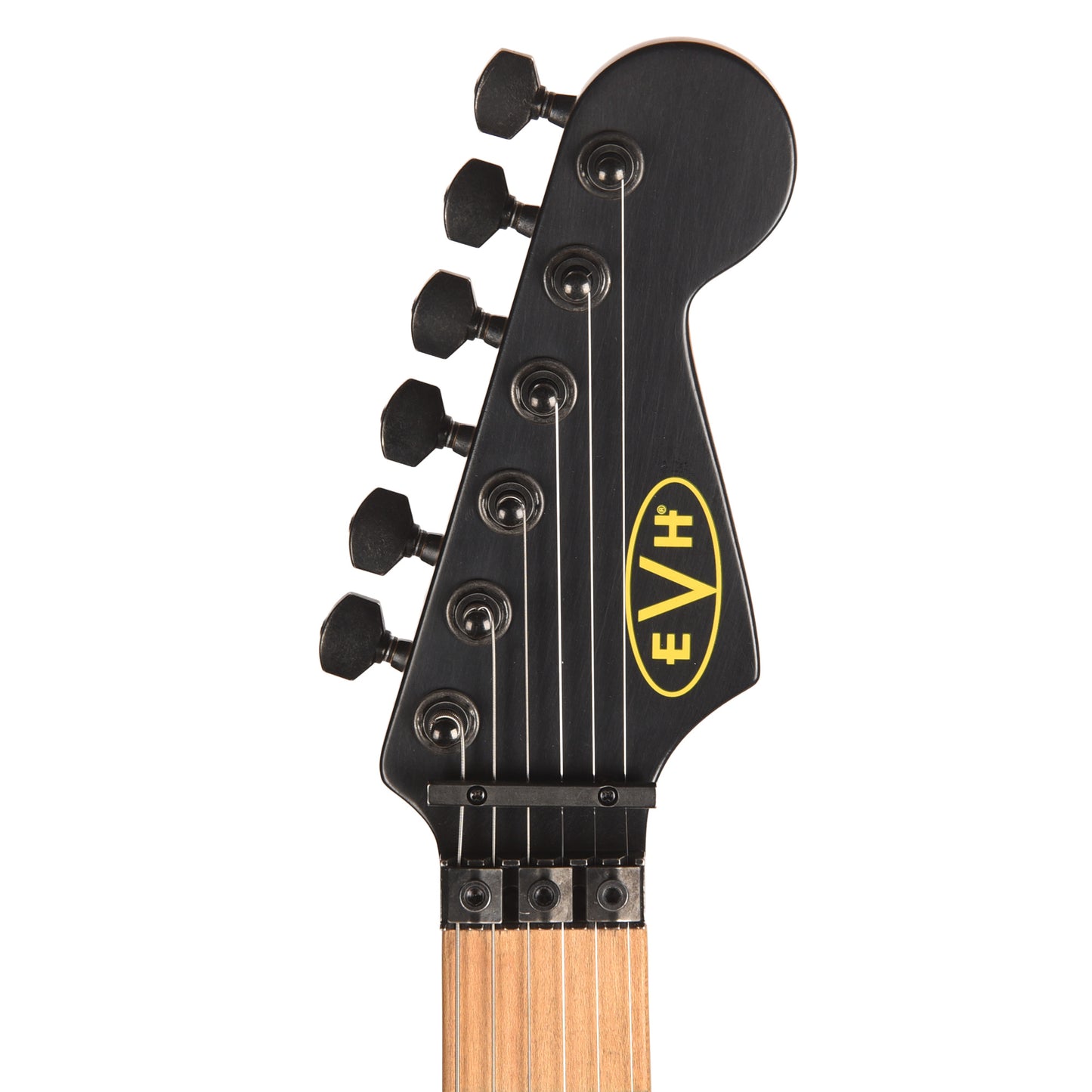 EVH Limited Edition Striped Series Frankenstein Frankie Black w/Yellow Stripes Aged Electric Guitars / Solid Body
