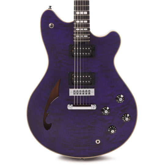 EVH SA-126 Special QM Transparent Purple Electric Guitars / Solid Body